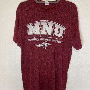 MNU Maroon T-Shirt